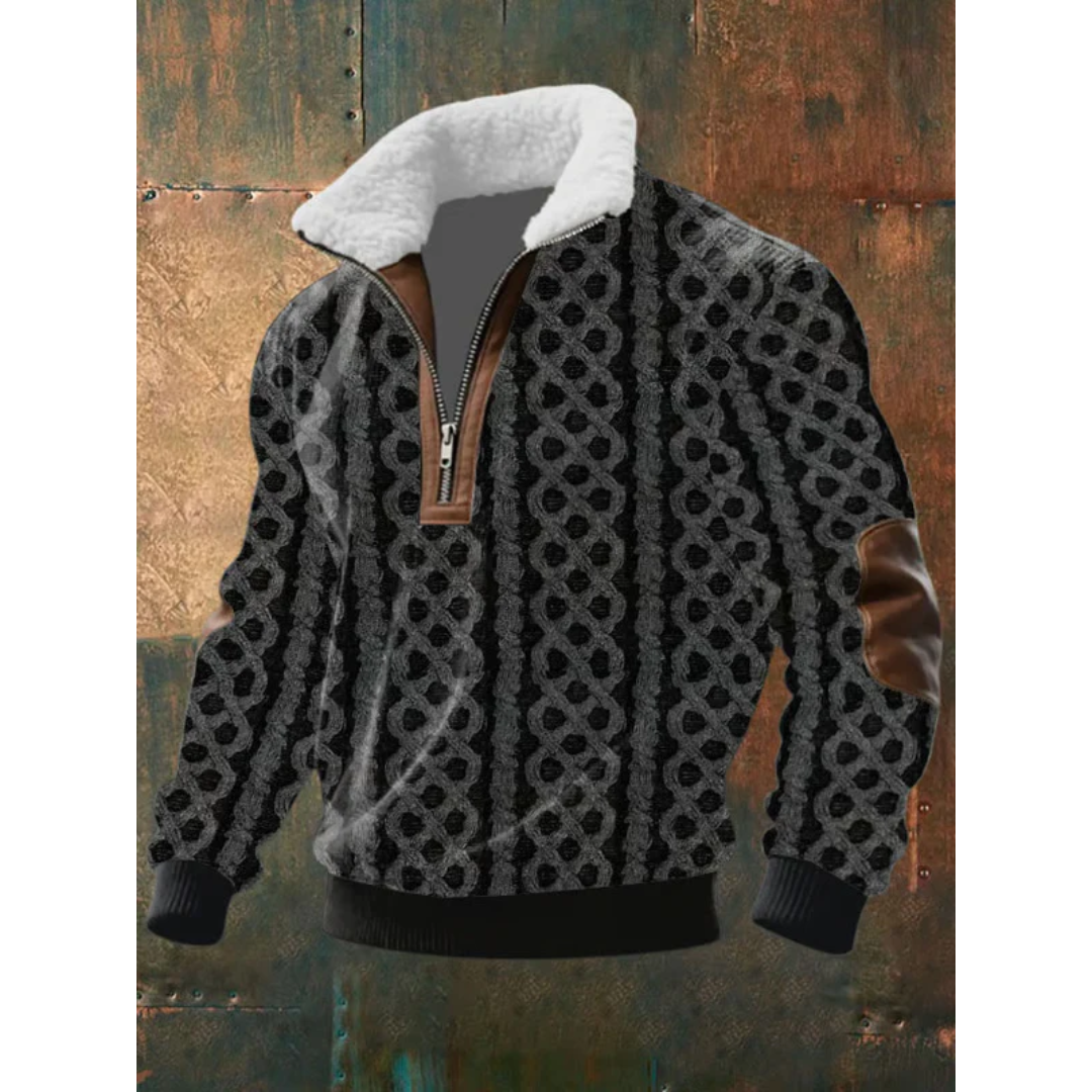 LONER | Maglia in pile con cerniera