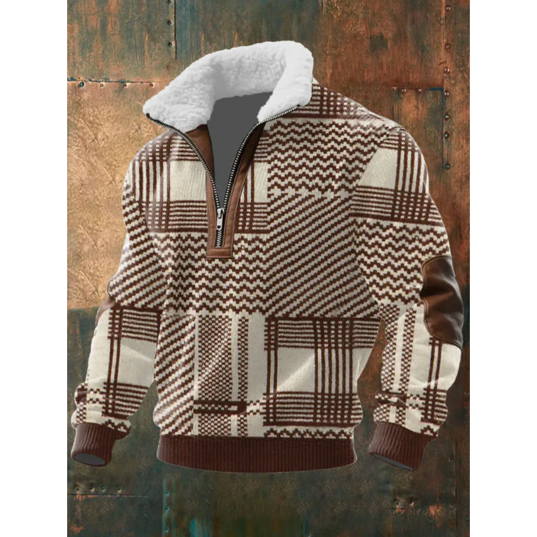 LONER | Maglia in pile con cerniera