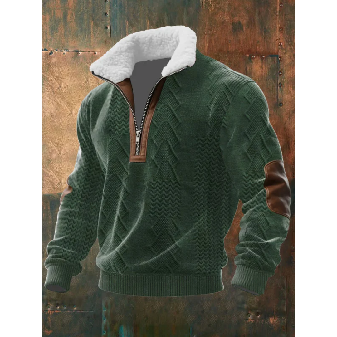 LONER | Maglia in pile con cerniera