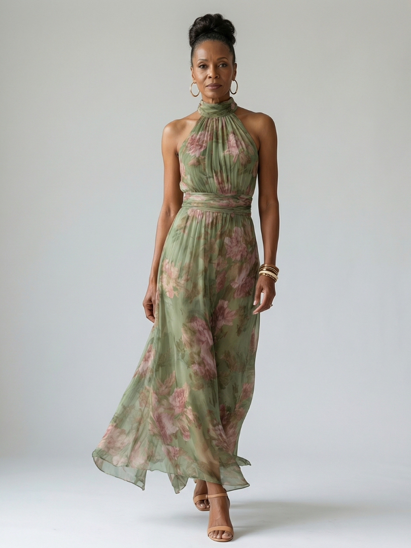 Mirella | Abito midi all'americana