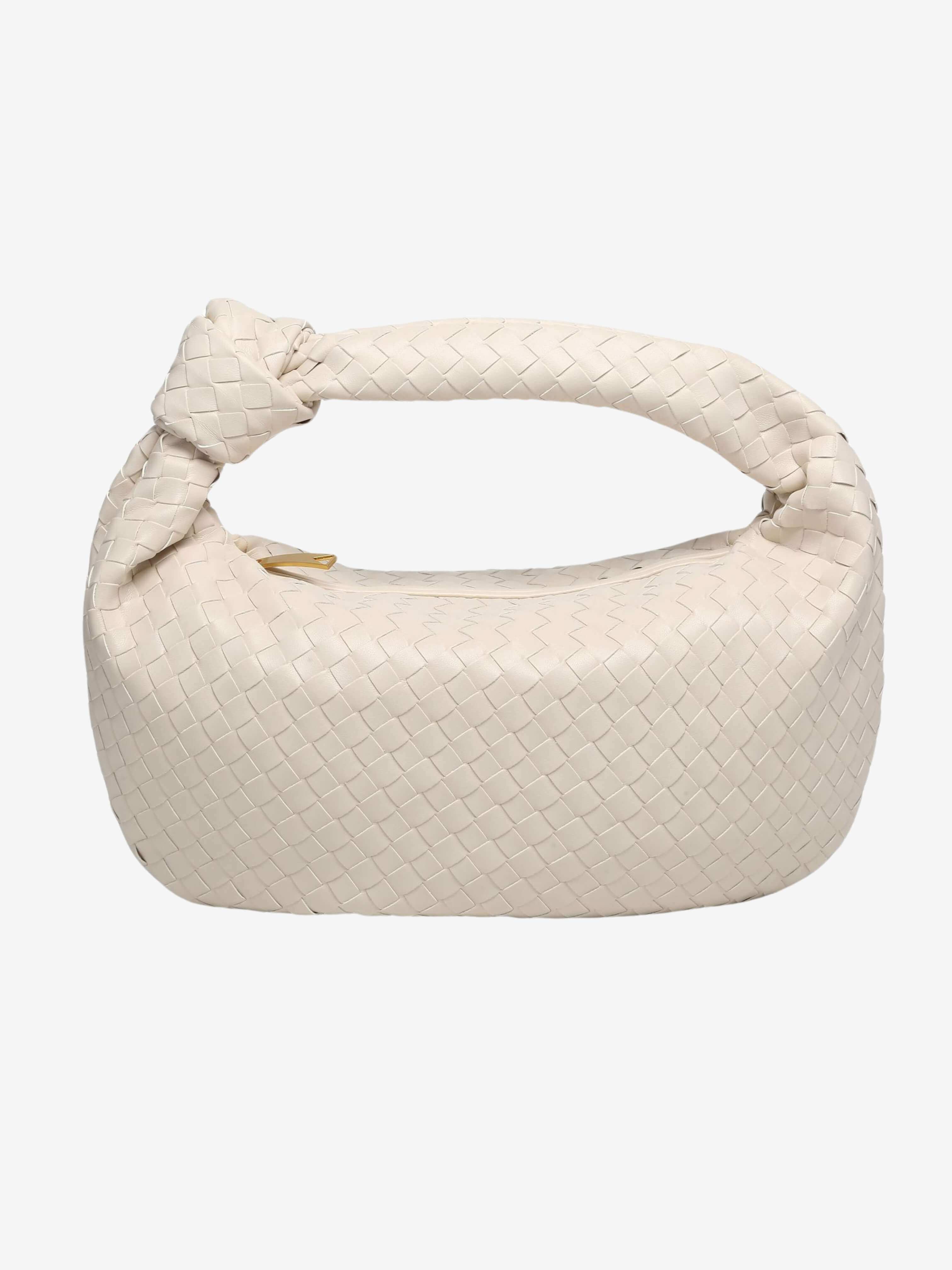 Giselle | Borsa a Spalla Media Intrecciata con Nodo