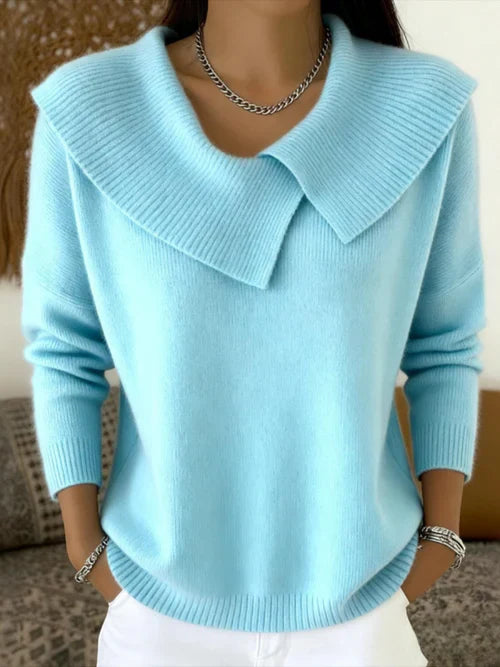 Lucia | Maglia calda con collo morbido