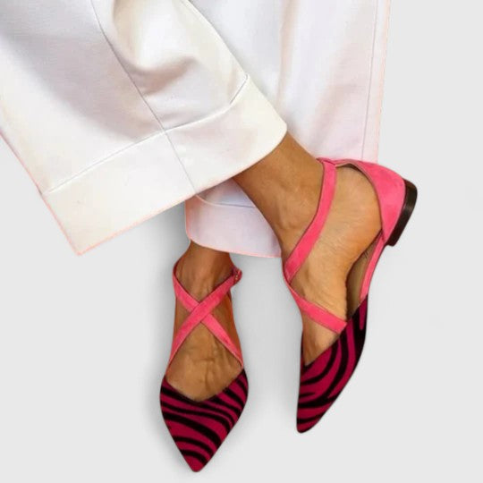 Khreysa | Ballerine eleganti con cinturino