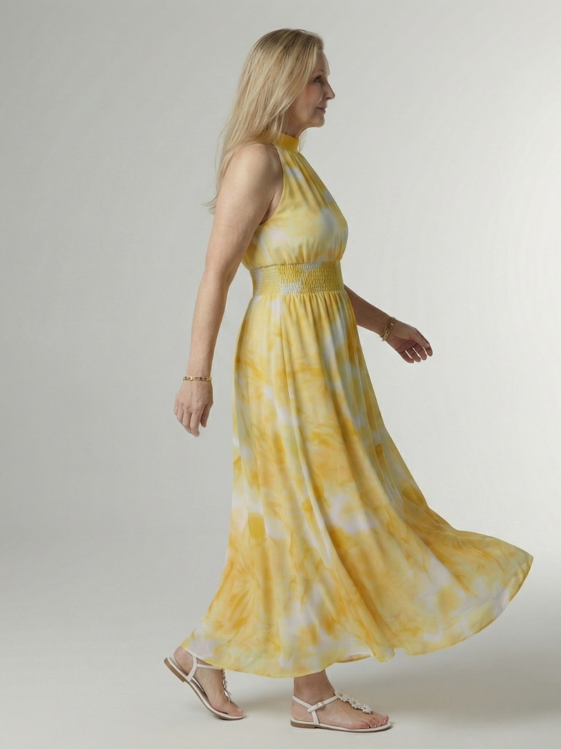 Martina | Abito midi all'americana