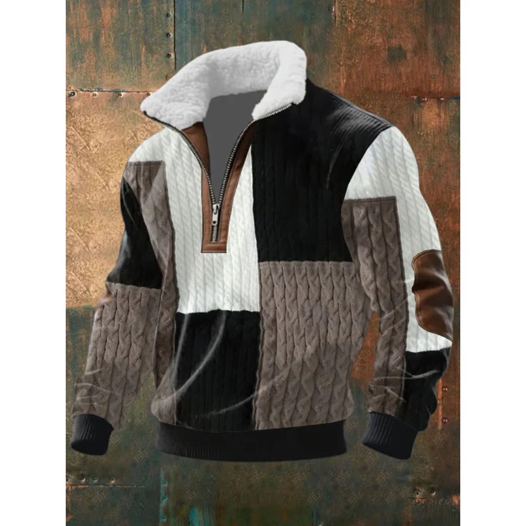 LONER | Maglia in pile con cerniera