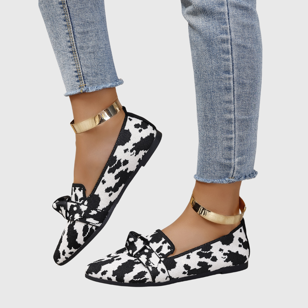 Mabel | Mocassini comfort con stampa dalmata