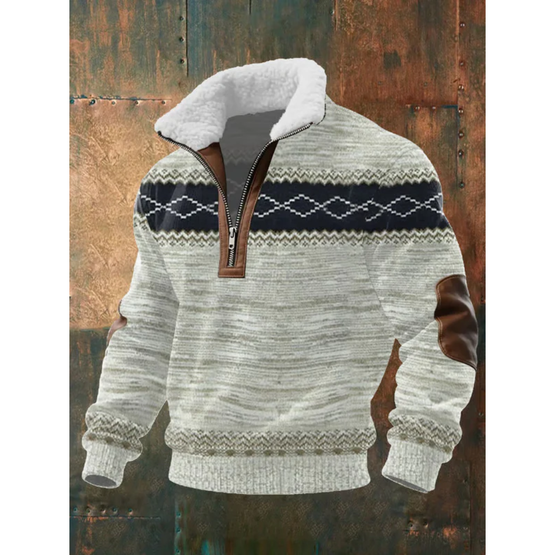 LONER | Maglia in pile con cerniera