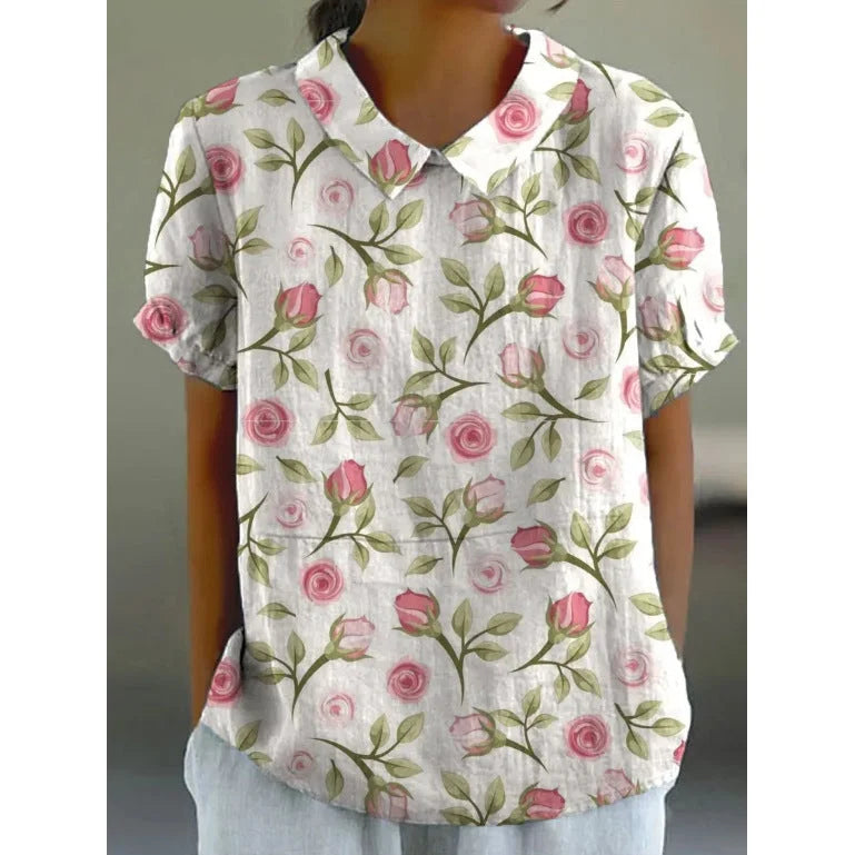 Isabella | Camicia floreale retrò