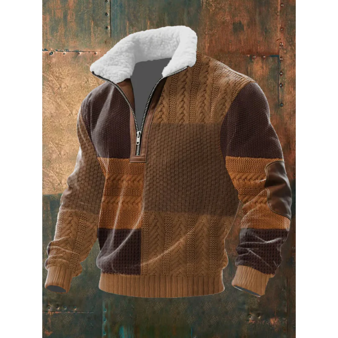 LONER | Maglia in pile con cerniera