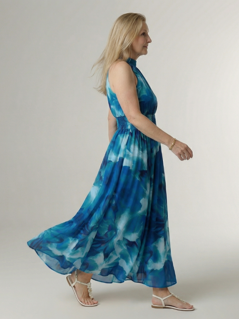 Martina | Abito midi all'americana