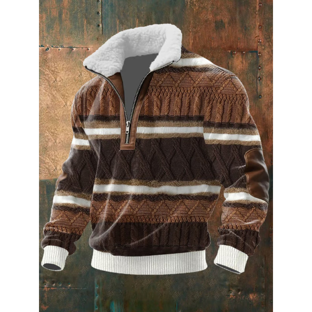 LONER | Maglia in pile con cerniera