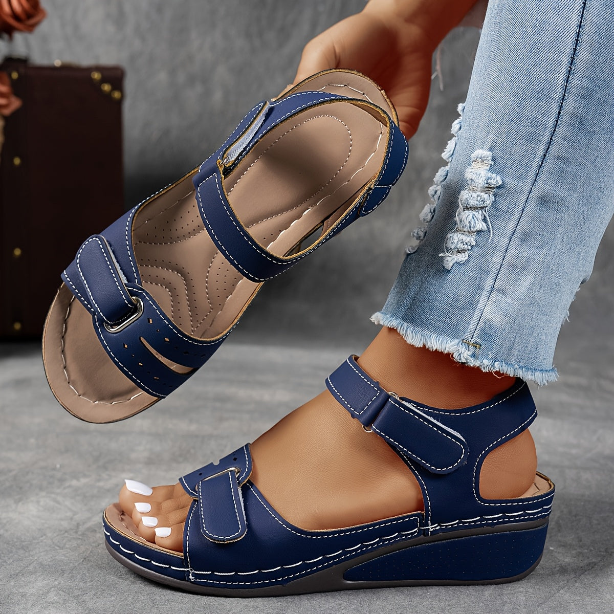 Lovas | Sandali Comfort con Suola Morbida e Cinghie Regolabili