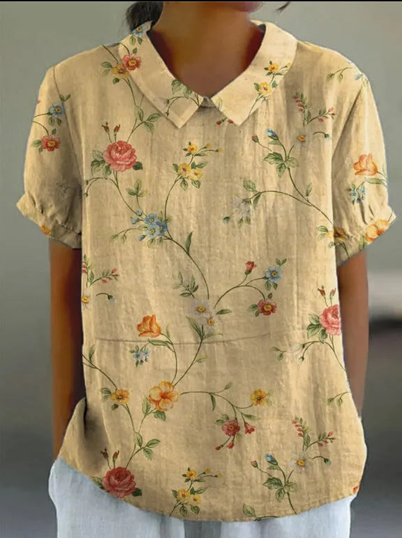 Isabella | Camicia floreale retrò