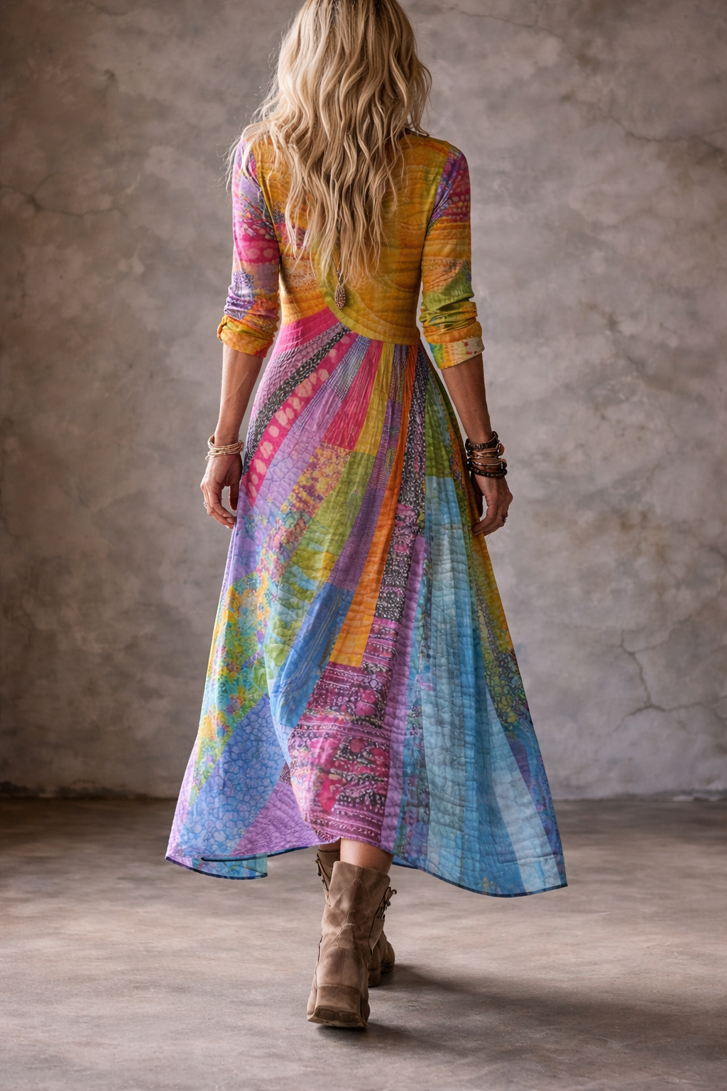 Luna | Vestito boho dal design estivo