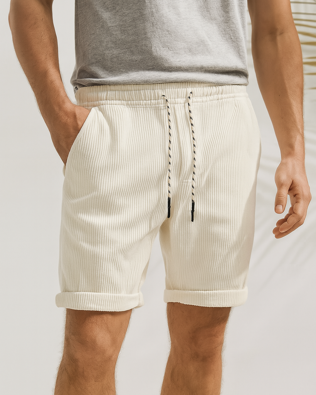 DAVID | Pantaloncini di velluto a coste