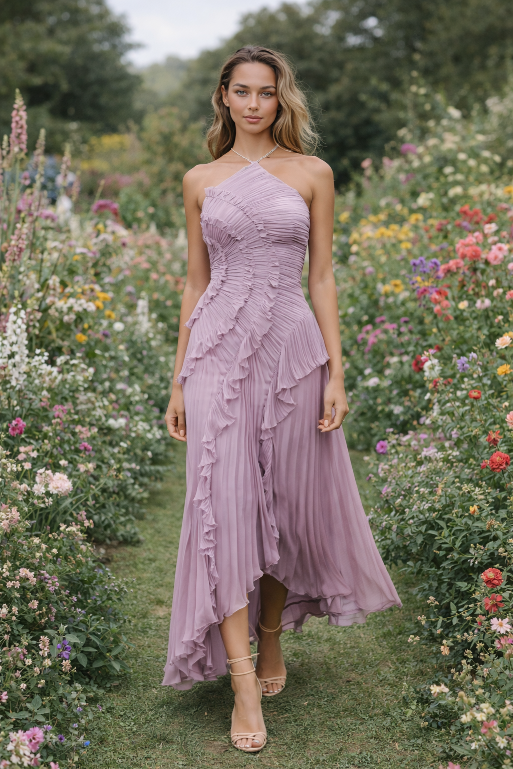 ISADORA I VESTITO CON ROUCHES EDIZIONE LIMITATA