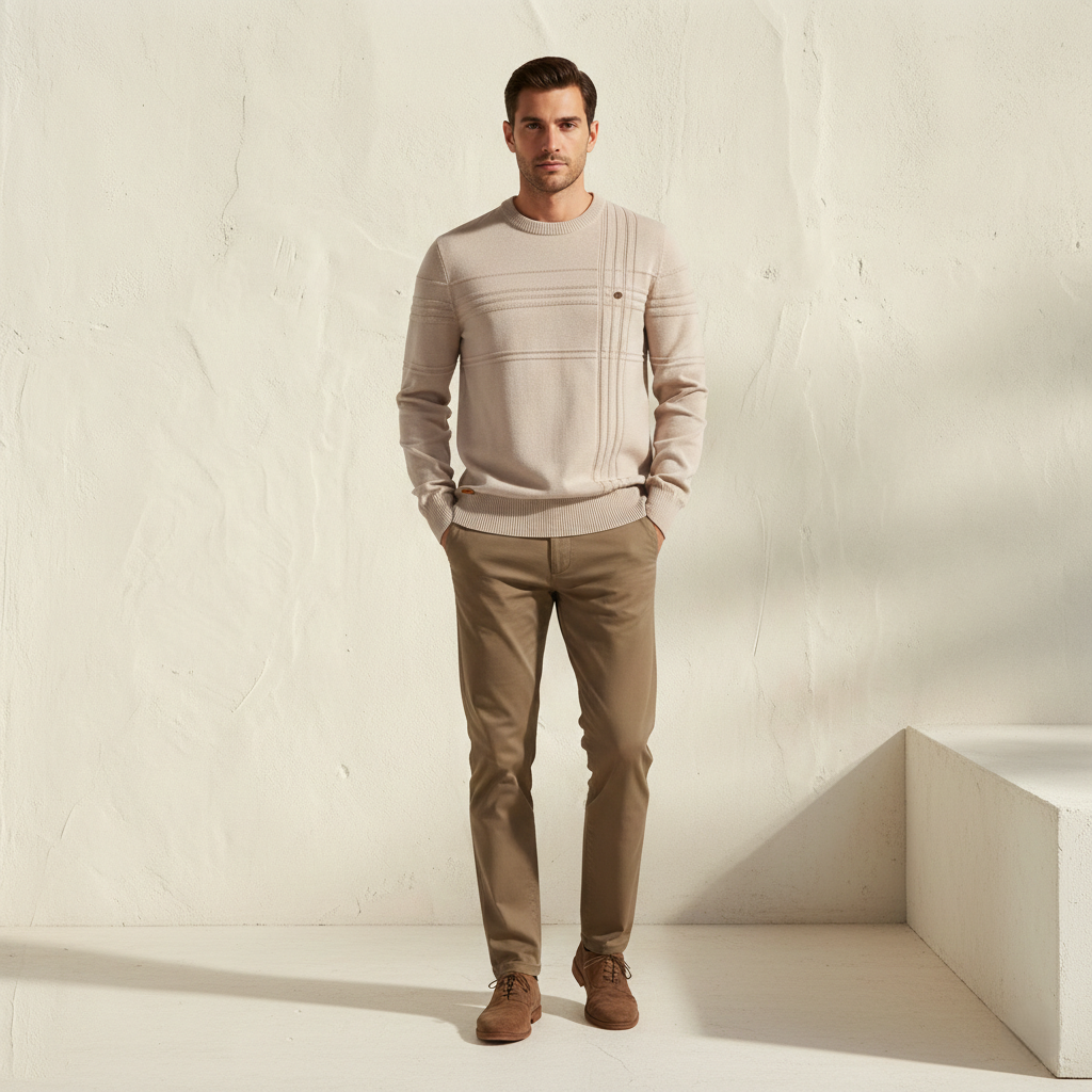 HENRY | Maglione classico in maglia