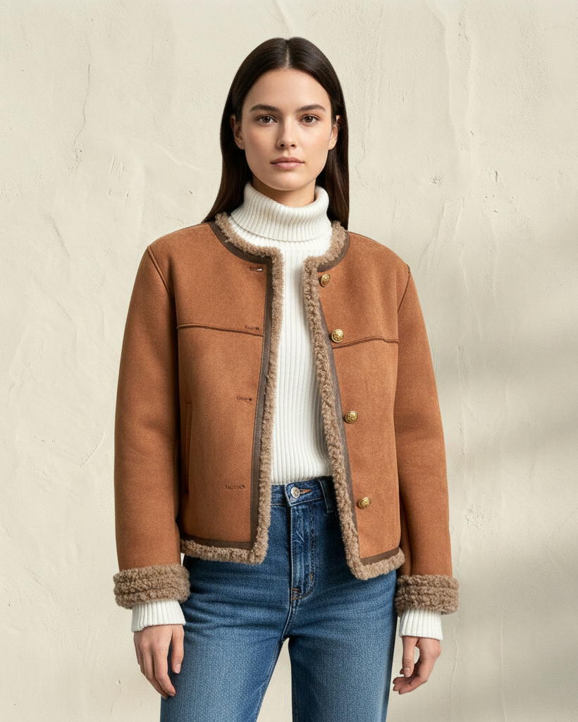 CORA | Giacca in pelle di pecora