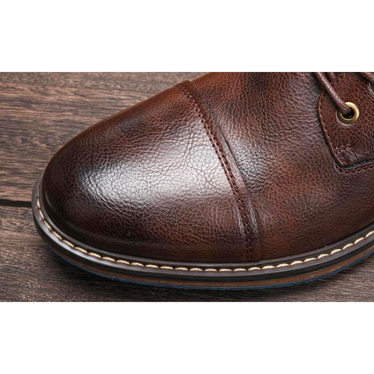 ETHAN | Stivaletti Oxford in pelle fatti a mano