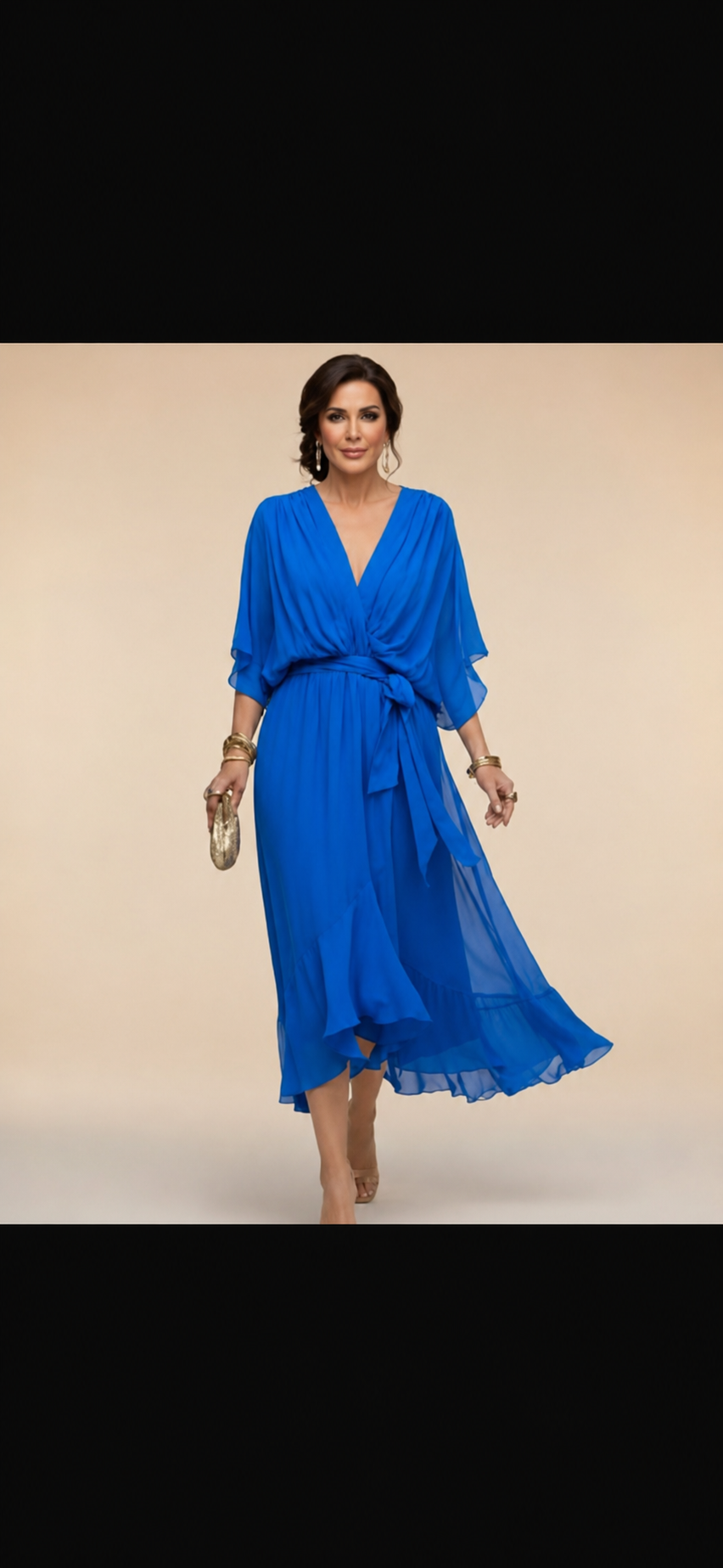 Monica | Abito con scollo a V