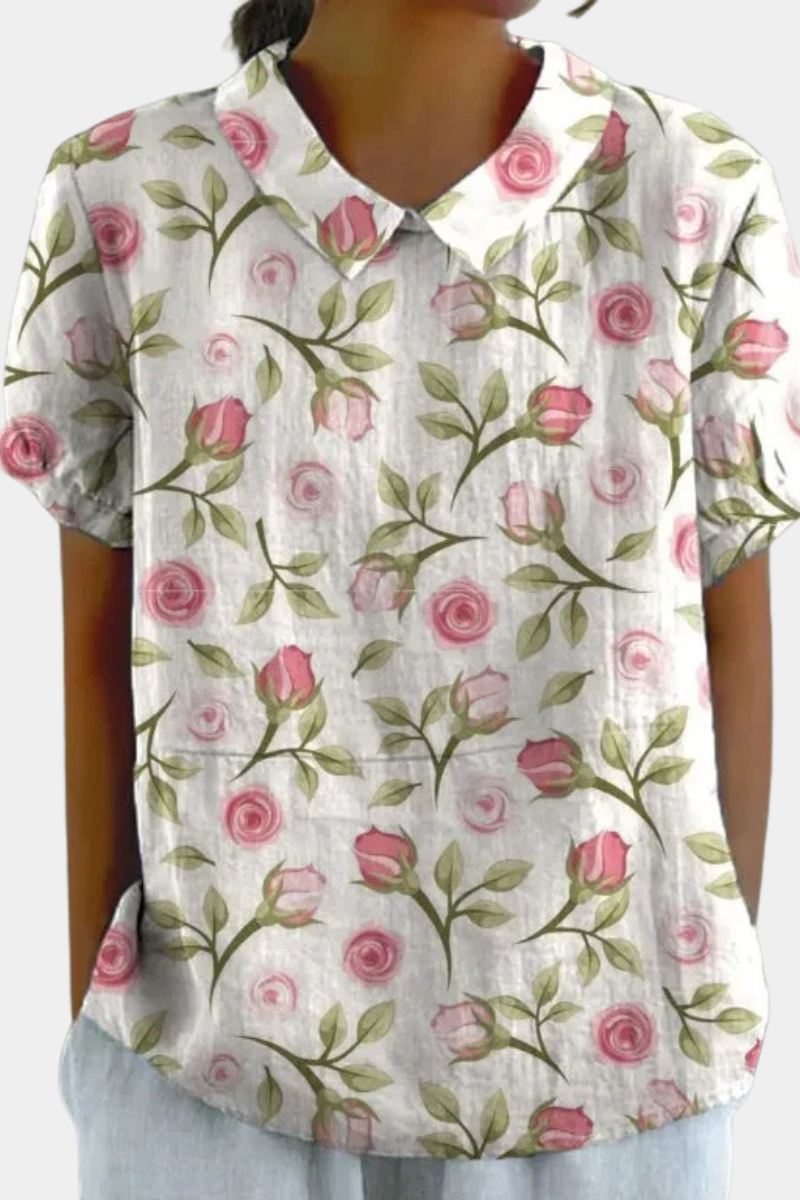 Isabella | Camicia floreale retrò