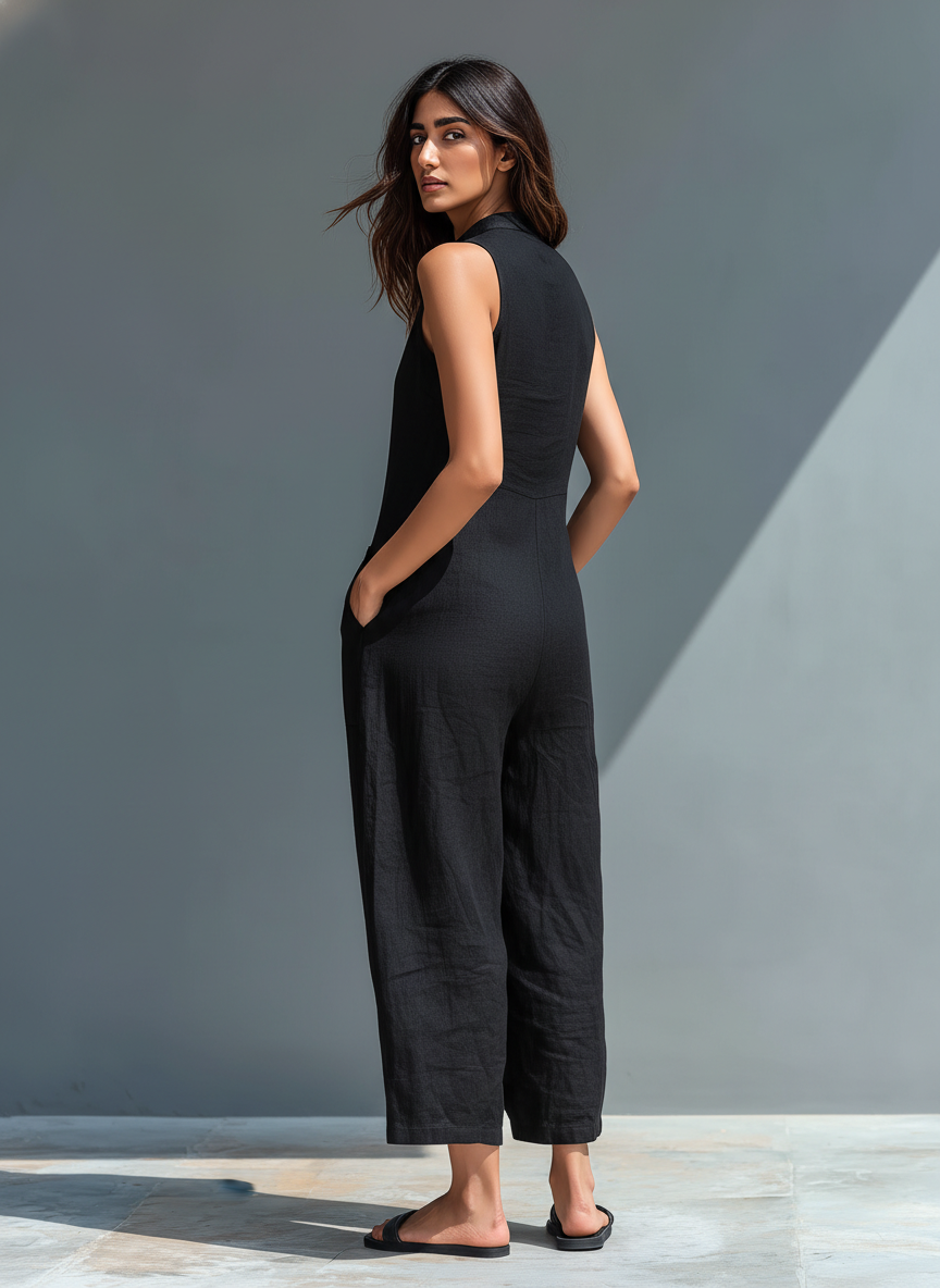 Valeria | Tuta Elegante Senza Maniche
