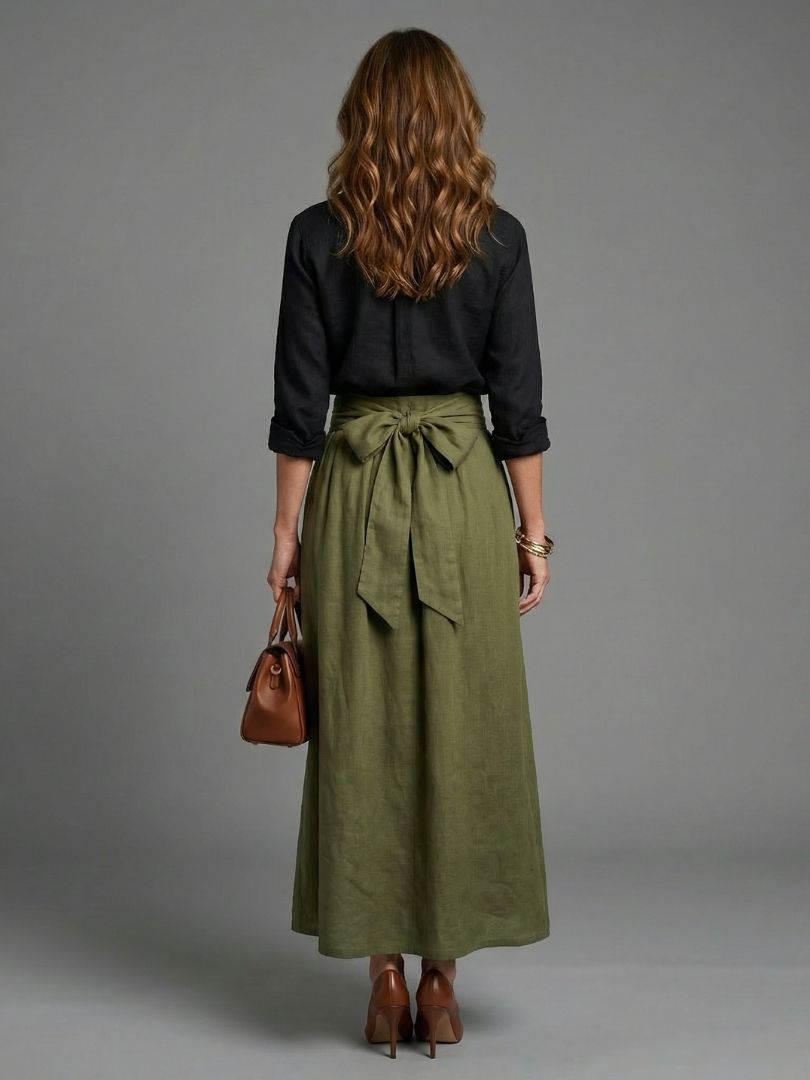 Ivonne | Completo due pezzi con gonna midi