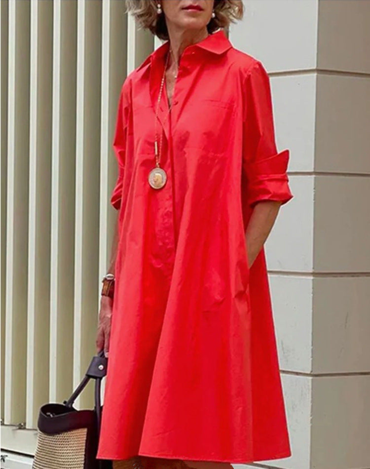LIA MARLOWE | Abito Midi Fucsia