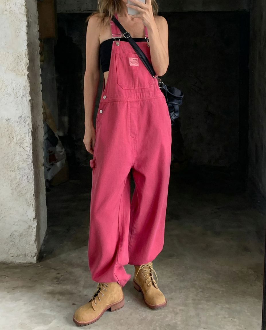 Chloe | Overoles de Pierna Ancha