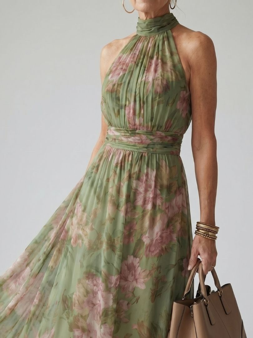 Mirella | Abito midi all'americana