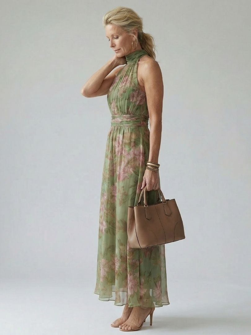 Mirella | Abito midi all'americana