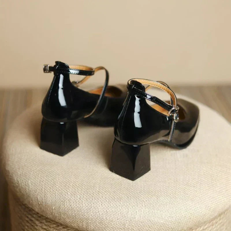 Eva | Scarpe ortopediche décolleté con cinturino alla caviglia