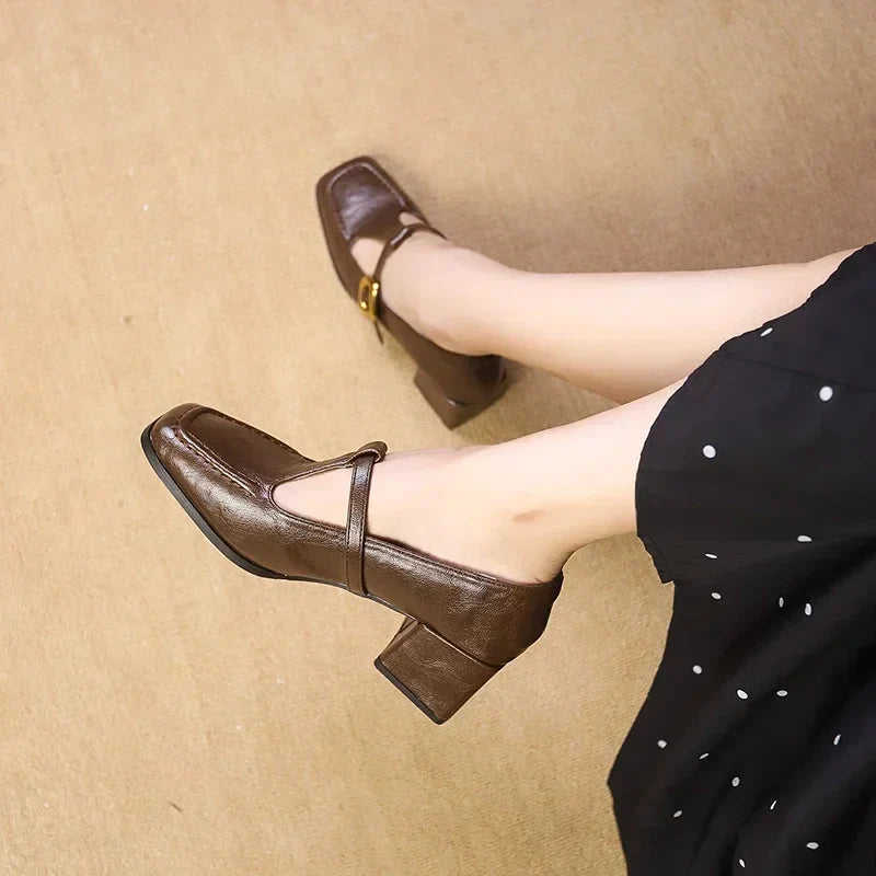 Silvia | Scarpe ortopediche classiche con tacco