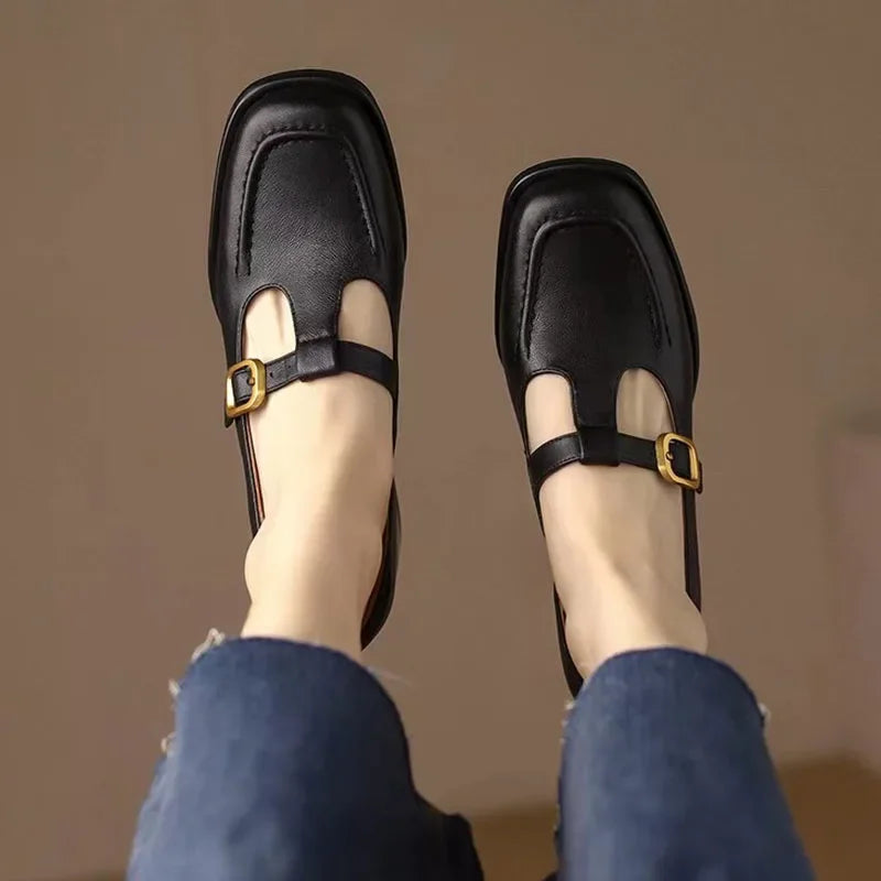 Patricia | Scarpe ortopediche a T con cinturino
