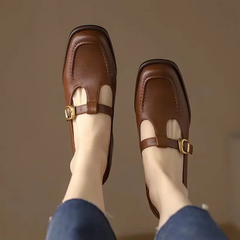 Patricia | Scarpe ortopediche a T con cinturino