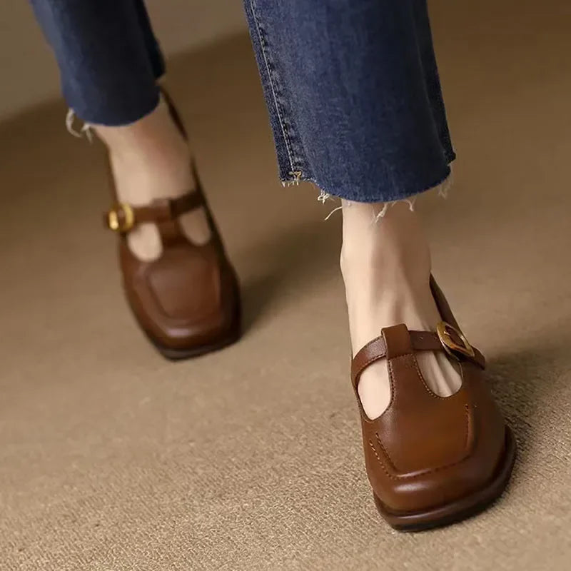 Patricia | Scarpe ortopediche a T con cinturino
