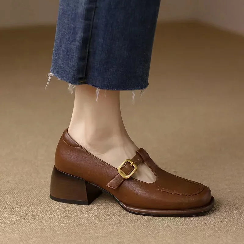 Patricia | Scarpe ortopediche a T con cinturino