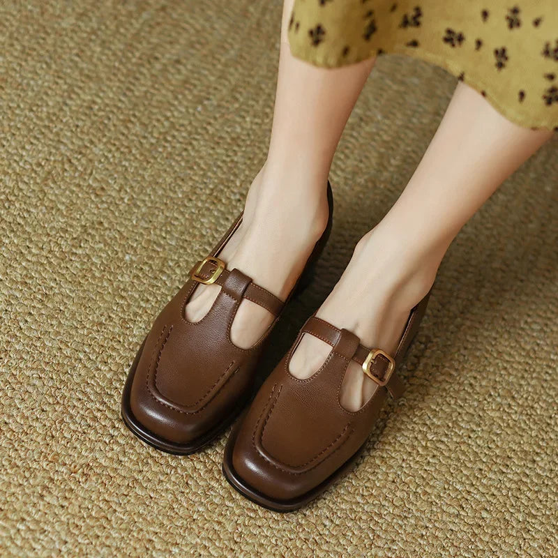 Patricia | Scarpe ortopediche a T con cinturino