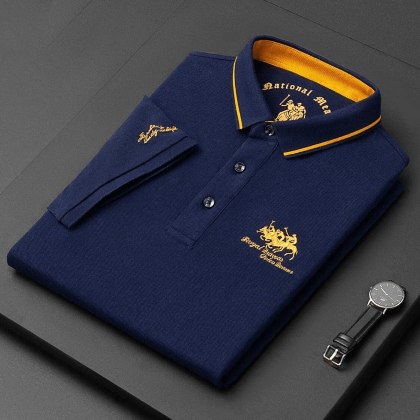 JOSEPH | Polo classico in cotone con ricamo esclusivo