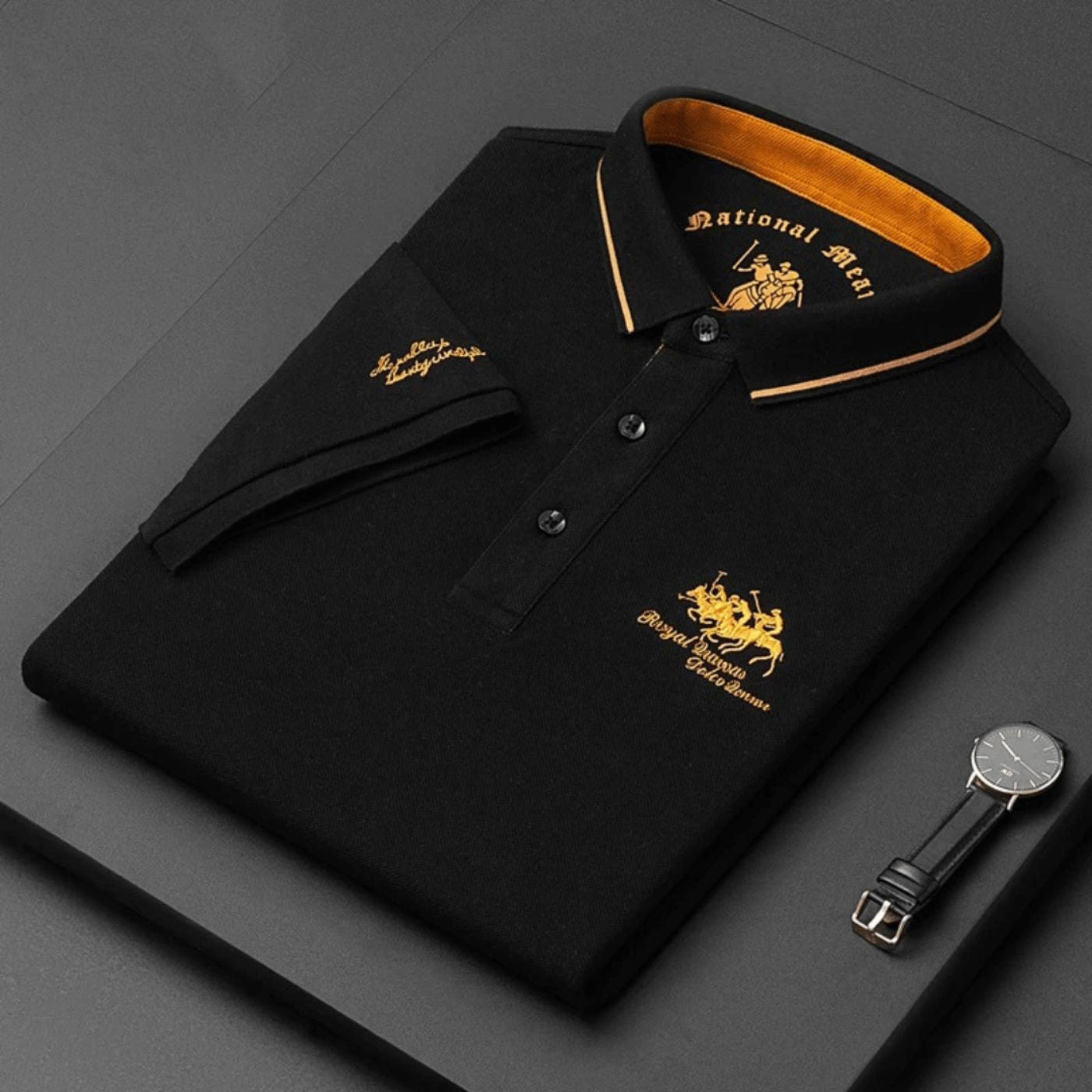 JOSEPH | Polo classico in cotone con ricamo esclusivo