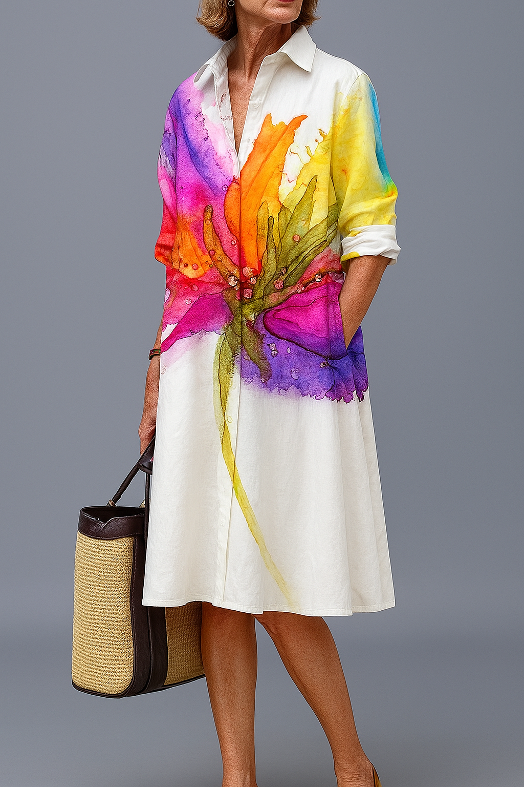 Lydia | Abito elegante midi