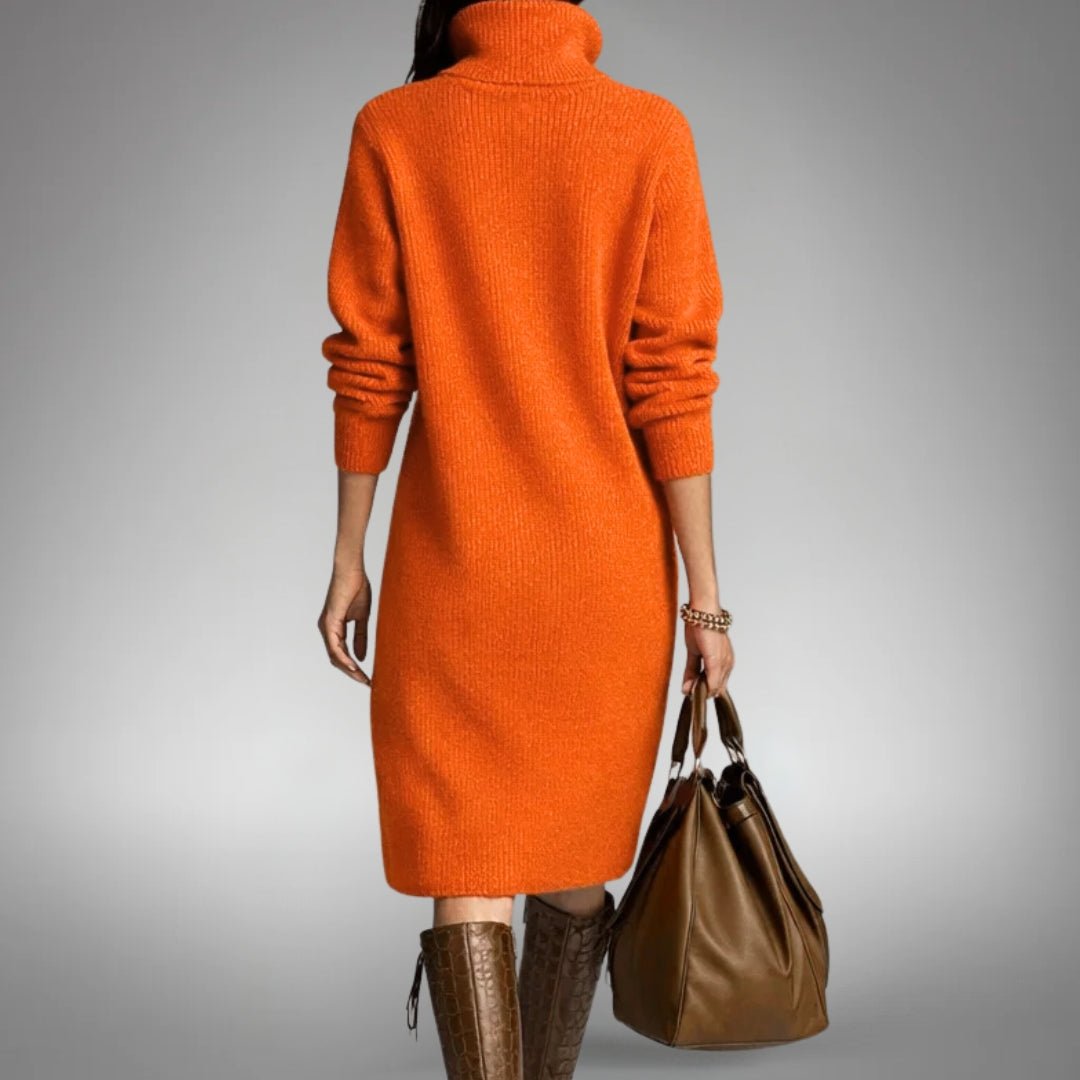 Constance™ | Abito in maglia morbida con bottoni