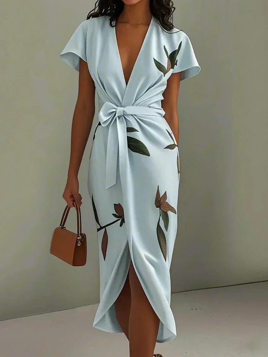 Harper™ | Vestito a Portafoglio Elegante
