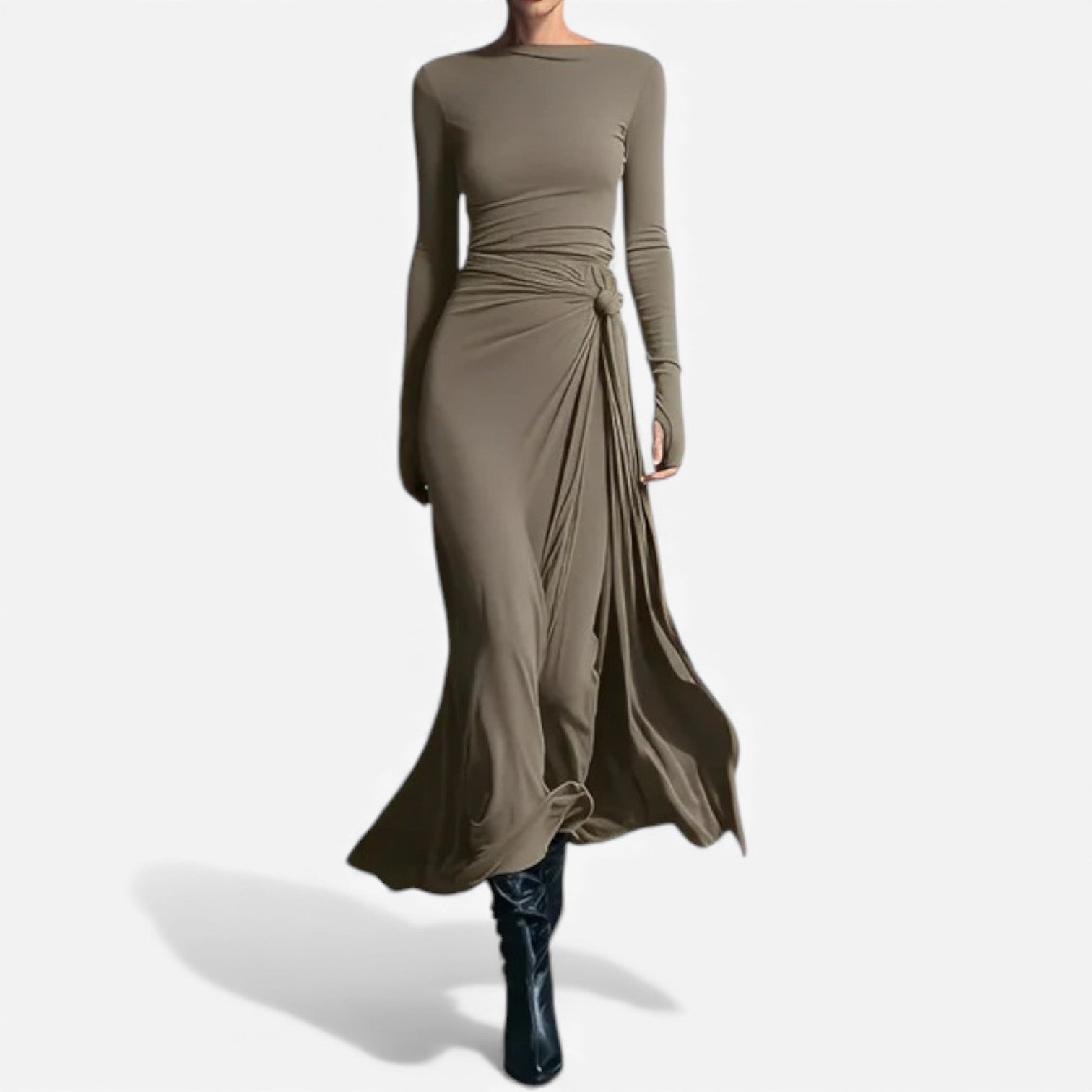 Gloria™ Abito drappeggiato elegante