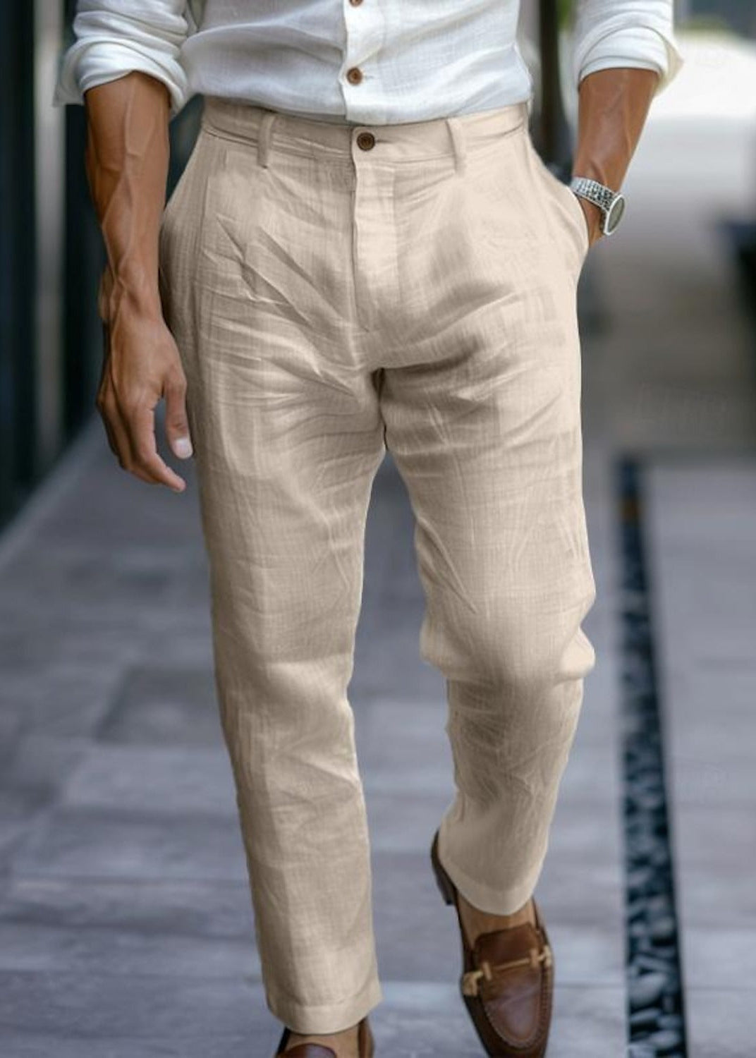 RICHARD | Pantaloni eleganti leggeri