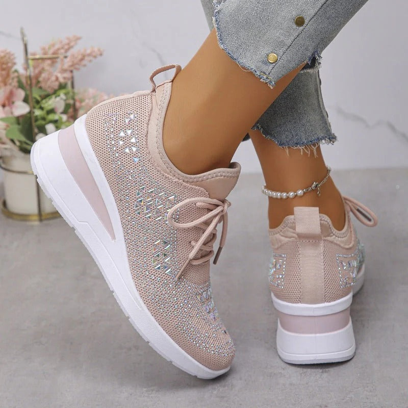 Scarpe da ginnastica comode in mesh traspirante