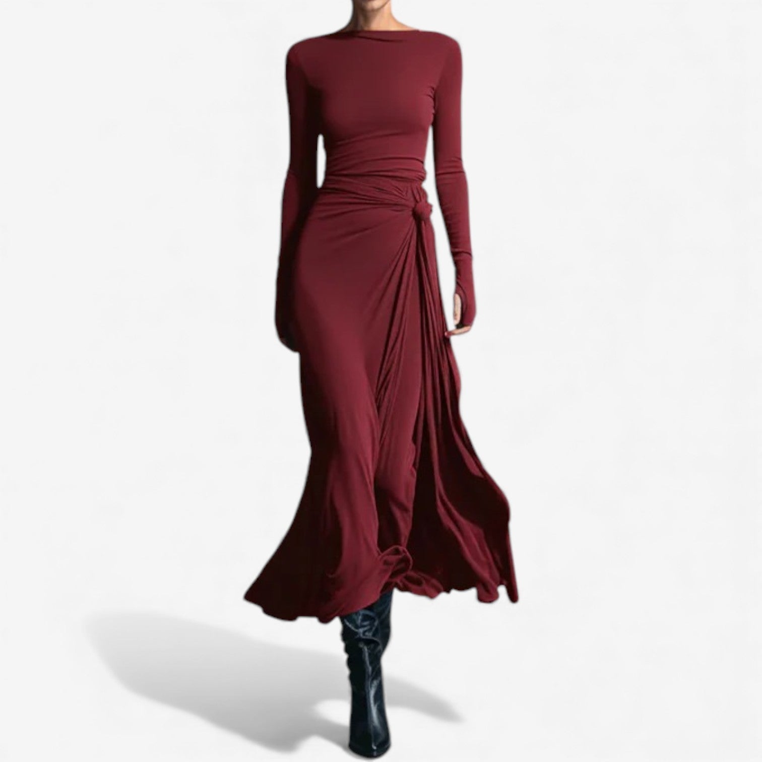 Gloria™ Abito drappeggiato elegante