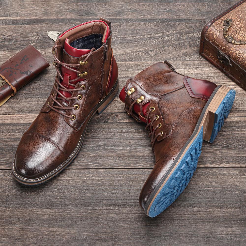ETHAN | Stivaletti Oxford in pelle fatti a mano