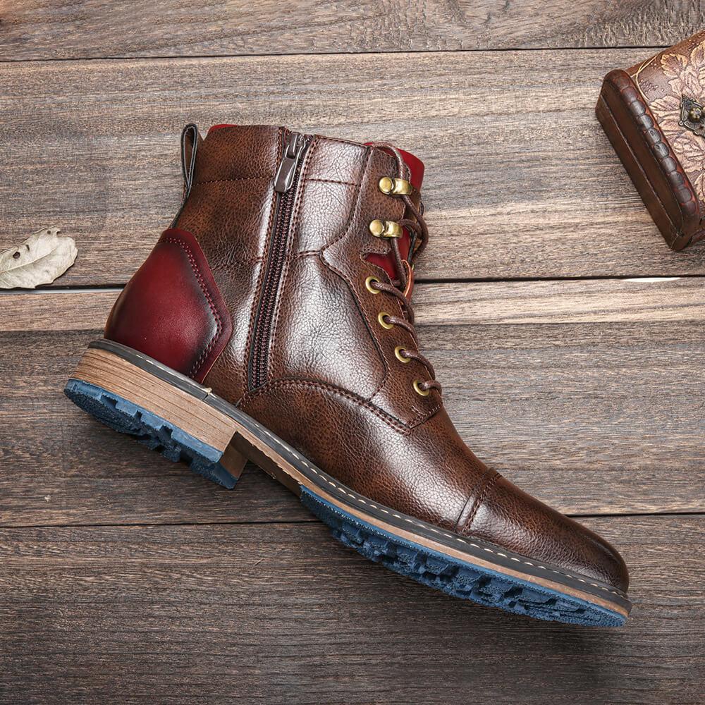 ETHAN | Stivaletti Oxford in pelle fatti a mano