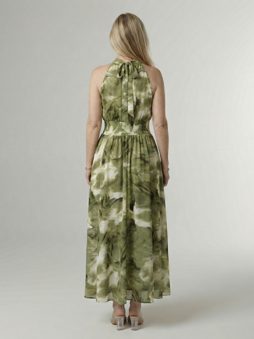 Martina | Abito midi all'americana